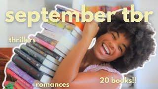 the 20 books i want to read in september 