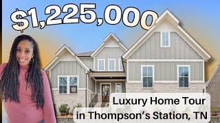 Luxury Home Tour: The Colton in Littlebury, Thompson's Station | Near Nashville