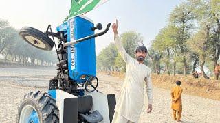 pakistan ma pahli bar 2 wheel stunt  tractor stunt 240  pakistan ma pahli bar tractor lover 2025