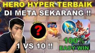 TERNYATA INI HERO TERBAIK DI MAGIC CHESS !! 1 VS 10 EASY WIN !! COMBO MAGIC CHESS TERKUAT 2024