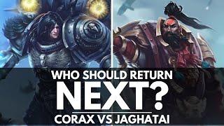 WHICH PRIMARCH FITS THE IMPERIUM BEST? CORAX VS JAGHATAI!