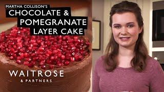 Martha Collison's Chocolate And Pomegranate Layer Cake | Waitrose