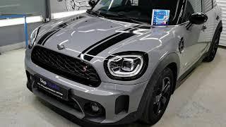 MINI Countryman установка сигнализации Пандора X1800l с автозапуском через приложение Москва