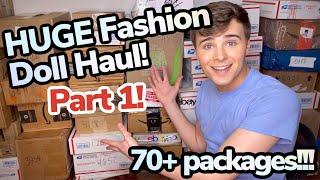 HUGE Fashion Doll Haul! 70+ packages! Mary-Kate & Ashley dolls & 90s/00 celebrity dolls, & more!