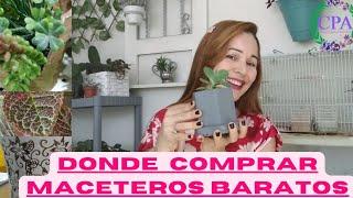 No creerás los MACETEROS que Compré|Dónde comprarlos#indoorplants