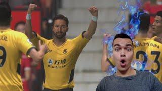 JOAO MOUTINHO GOAL VS MAN UNITED!!! 0-1 FOR WOLVES!!!