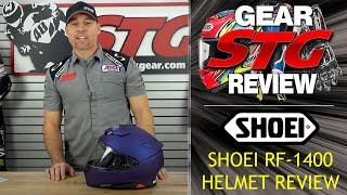 Shoei RF-1400 Helmet Review | Sportbike Track Gear