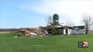 Van Wert County Tornado Damage 04/04/2025