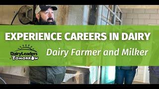 Experience Careers in Dairy - Dairy Farmer & Milker from the 2024 DLT Farm Tour