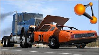 BeamNG Drive Trucks Vs Cars #6 - Insanegaz