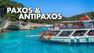 VISITING PAXOS & ANTIPAXOS | Boat trip with Corfu Cruises | Greece Travel Vlog