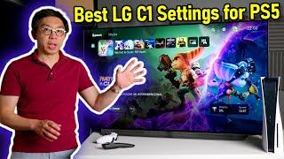 LG C1 Best Settings for PS5 Gaming - SDR, HDR, HGiG & Game Optimiser Settings