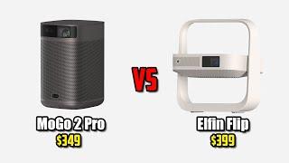 XGIMI MoGo 2 Pro vs Elfin Flip - In-Depth Comparison - The Best Budget Projector 2024!!!