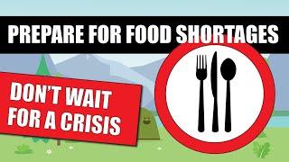 FOOD SHORTAGE - How To Prepare, Survive And AVOID PANIC BUYING #Shorts