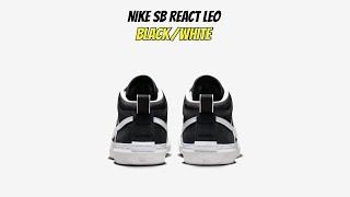 Nike SB React Leo Black/White