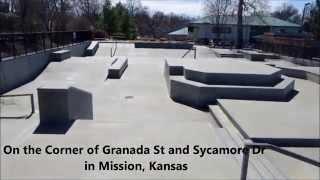 Roeland Park "RoPo" Skatepark Overview