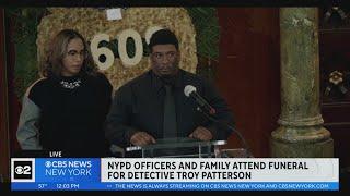 Funeral held for NYPD Det. Troy Patterson