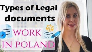 Legal documents to work in Poland explained ! Migrate To Europe by Daria Zawadzka Immigration Lawyer