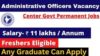 NIACL 170+ AO PERMANENT GOVT VACANCY 2024 | SALARY- 88,000+ | ANY GRADUATE | APPLY ALL INDIA