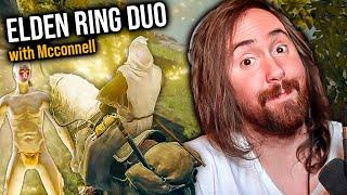 Asmongold & Mcconnell Play Elden Ring's NEW Seamless Co-op Together