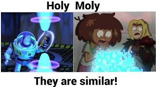 Amphibia and Toy Story 2 being similar