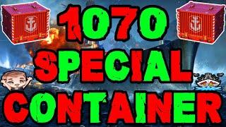 Wir öffnen 1070!!!! Container "Container opening"️ in World of Warships 