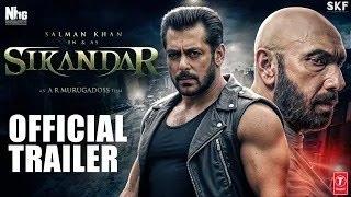 Sikandar | Official Trailer | Salman Khan |Rashmika Mandanna|Suniel Shetty |A.R. Murugadoss| Concept