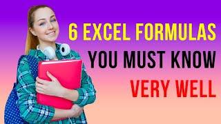 6 Excel Formulas Every Beginner Should Know