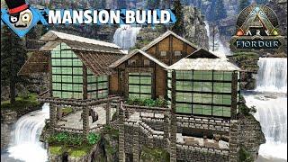 Ark: Survival Evolved Base Build - FJORDUR - Mansion Design (Speed Build)