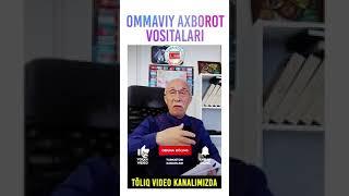 OMMAVIY AXBOROT VOSITALARI