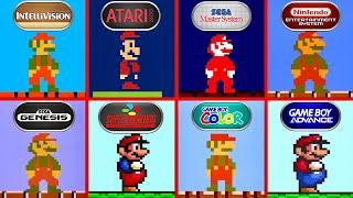 Super Mario Bros. Intellivision vs Atari 2600 vs GBA vs GBC vs NES vs SNES vs Genesis vs MS