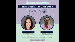 Thriving Thursdays with psychologists, Dr. Charmain Jackman and Dr. Erica Lee