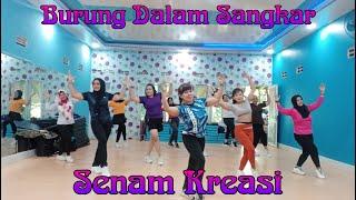 Senam Kreasi Terbaru BURUNG DALAM SANGKAR || Choreo Watik Primadona