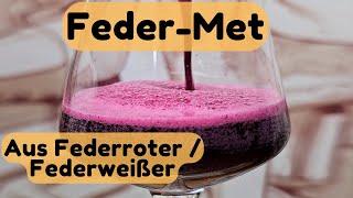 Met mit Federroter / Federweißer und Dornfelder-Traubensaft ansetzen (ohne weitere Hefezugabe)