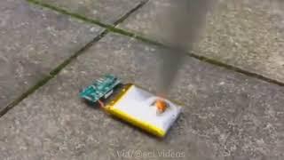 lithium ion battery fire