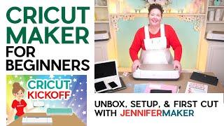 Cricut Maker for Beginners: Unboxing, Setup & First Cut * Cricut Kickoff: Lesson 1