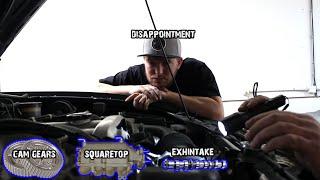 Dyno Day #2 Did NOT Go As Expected (Exhintake Cam, Cam Gears, Squaretop) [Project 2SJ Ep12]