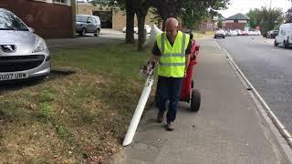 Trash Bin With Battery or Engin from EcoClean