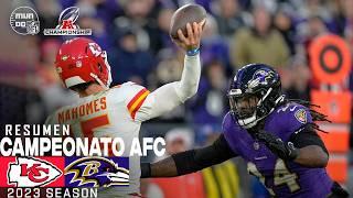 Kansas City Chiefs vs. Baltimore Ravens | Campeonato AFC | Resumen NFL en español | NFL Highlights