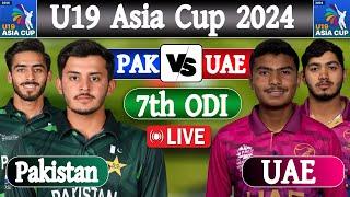 Pakistan U19 vs United Arab Emirates U19 live Score | Live cricket match today | ACC U19 Asia Cup