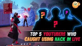 Top 5 Youtubers Who Caught Using Hack In Live  para SAMSUNG,A3,A5,A6,A7,J2,J5,J7,S5,S7,S9,A10,A20