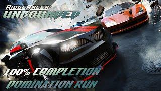 Ridge Racer Unbounded FULL GAME DOMINATION RUN [4K60]