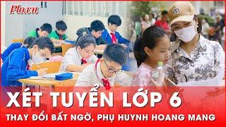 Tuyển sinh lớp 6 đổi phương thức, phụ huynh lo sợ con khó tranh vào trường chất lượng cao | Thời sự