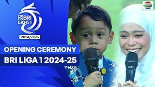 KYUUUT! Bunda Lesti Ajak Abang L Bawakan "Bubuy Bulan" | Opening Ceremony BRI Liga 1 2024/2025