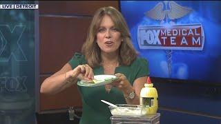 Is mustard and cottage cheese diet healthy?