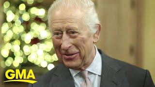 King Charles III delivers holiday message