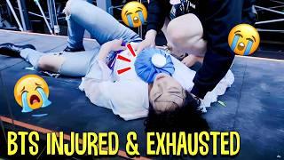 BTS Injured, Exhausted And Sick After The Spotlight