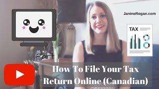 Filing Your Tax Return Online (Canada) Using Simple Tax (Part 1)