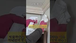 곰팡이제거 2가지만 알면 OK! 절대 곰팡이 절대 생기지않는법 #곰팡이방지 #shorts