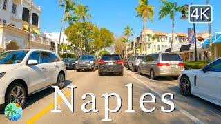 Driving around Downtown Naples, FL